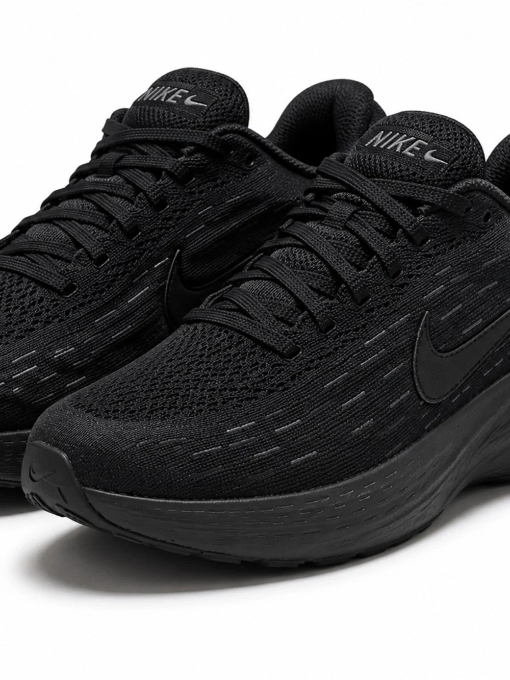 Nike Unisex's Black Comfort Cushion Running Shoes